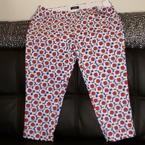 Lands' End Floral Pants